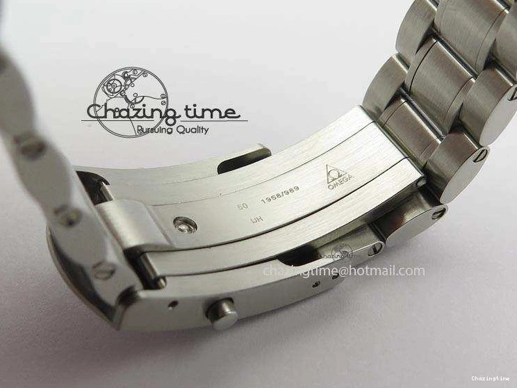 0516 Speedmaster SS 2013 Pro Racing On SS Bracelet Manual Winding Chrono Movement UrbanStyle 8230